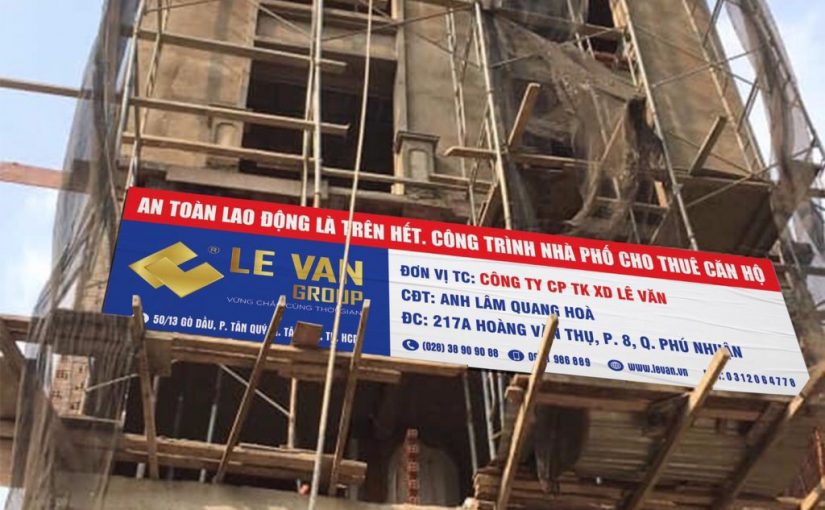 Công trình nhà phố anh Lâm Quang Hà tại Quận Phú Nhuận