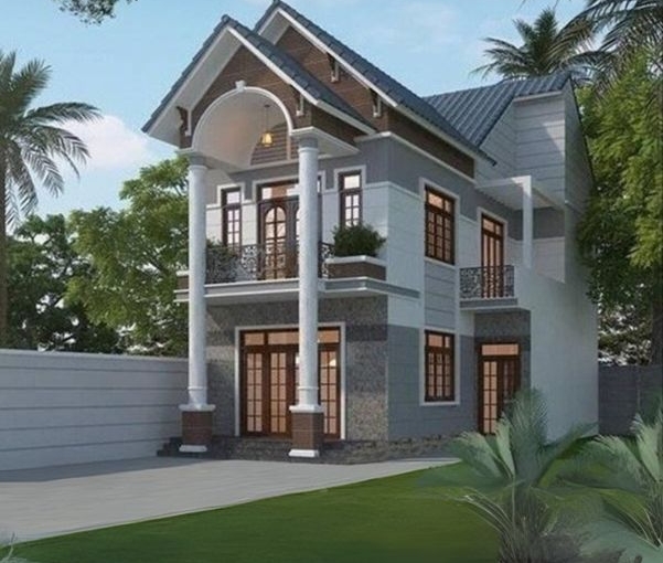 Điểm danh những mẫu mặt tiền nhà phố đẹp 4m 2 tầng phổ biến hiện nay