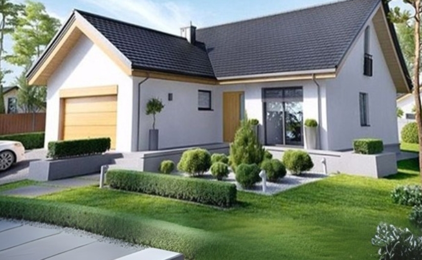 Mẫu thiết kế nhà cấp 4 chữ L 4 phòng ngủ đẹp nhất hiện nay