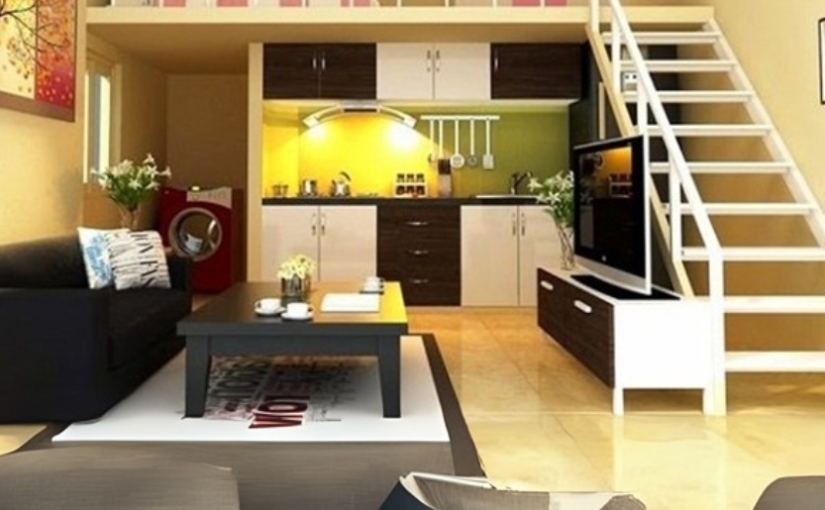 Mẫu thiết kế nhà cấp 4 có gác lửng 4x16m nhỏ gọn nhưng hiện đại