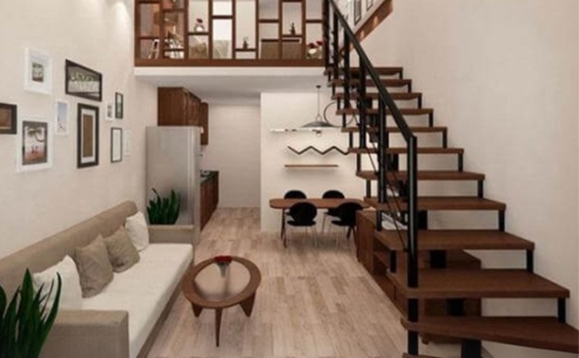 Mẫu thiết kế nhà cấp 4 có gác lửng 4×12 được ưa chuộng