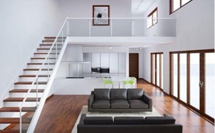 Mẫu thiết kế nhà cấp 4 có gác lửng 6x20m được yêu thích nhất