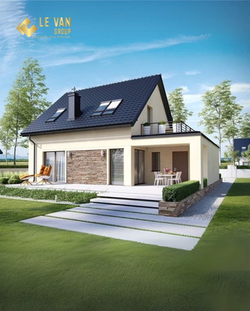 Tổng hợp 10+ mẫu thiết kế nhà cấp 4 gác lửng 3 phòng ngủ tuyệt đẹp