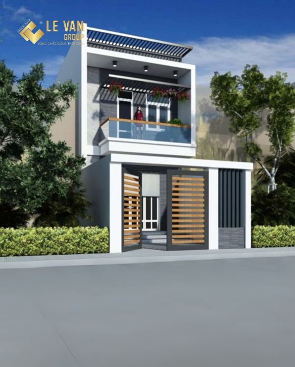 Tổng hợp các mẫu thiết kế nhà ống 2 tầng 5x20m ấn tượng
