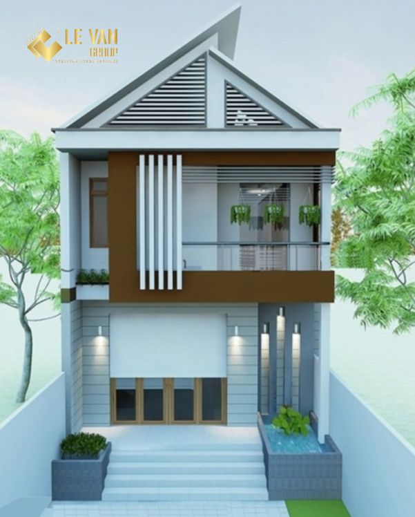 Tuyển chọn những mẫu thiết kế nhà 1 trệt 1 lầu 5x15m đẹp nhất hiện nay