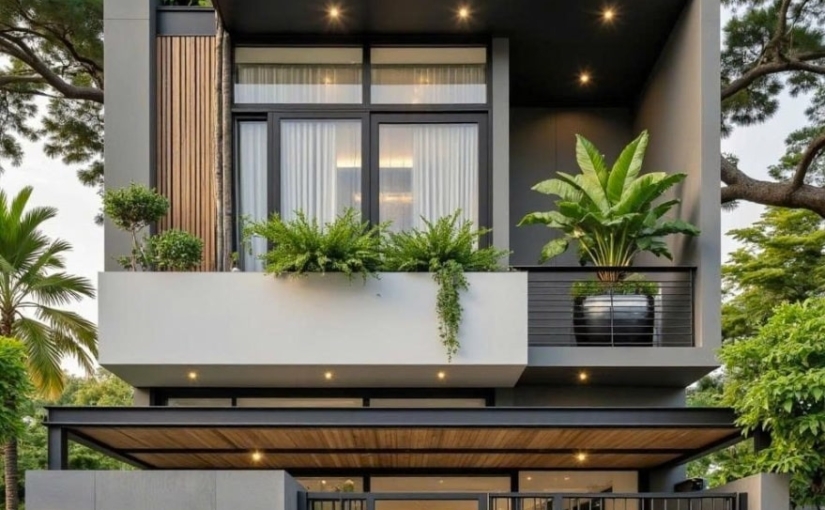 20+ mẫu thiết kế nhà 7x15m 2 tầng đẹp, tiện nghi