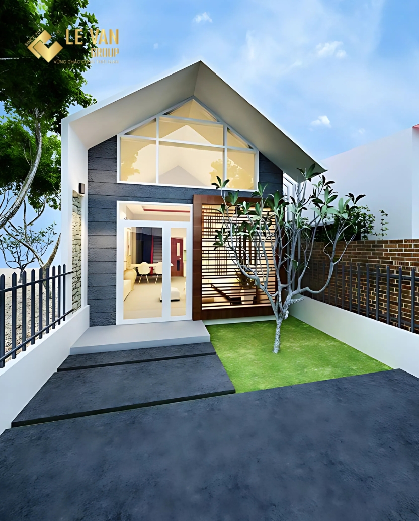 Điểm danh những mẫu thiết kế nhà cấp 4 đẹp 5×20 đẹp lung linh