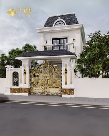 Những mẫu thiết kế nhà phố tân cổ điển 2 tầng đẹp nhất năm 2024
