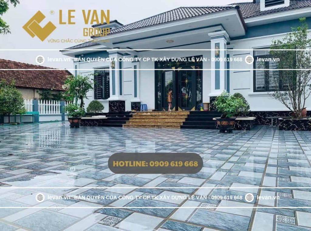 Mẫu nhà mái nhật 2 tầng đẹp LE VAN GROUP đã thực hiện 6