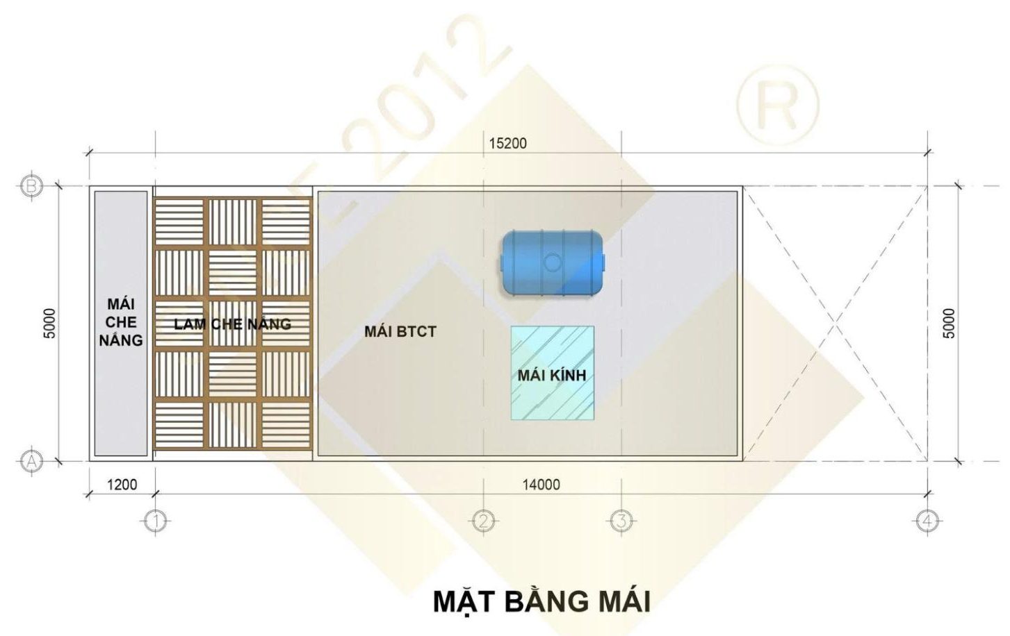 Bản vẽ mặt bằng nhà