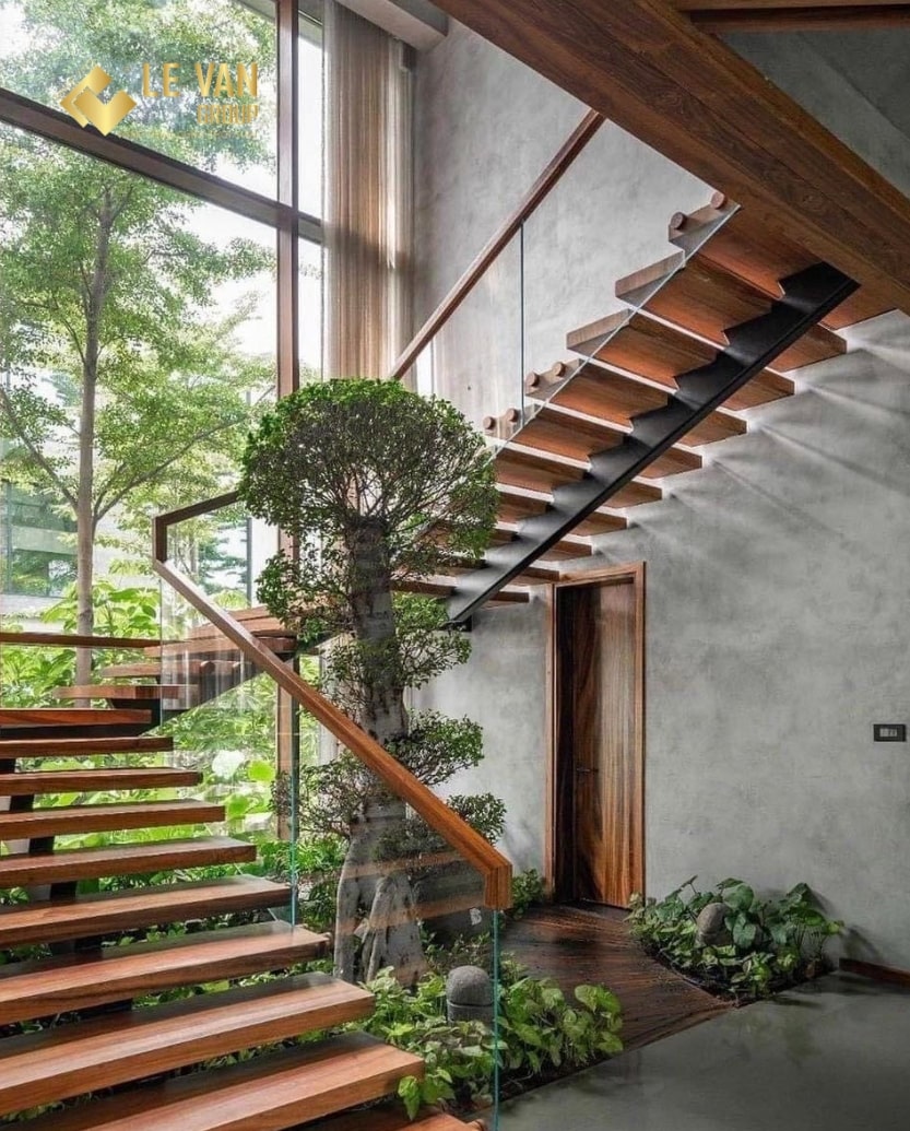 10 cách tận dụng gầm cầu thang trống để tối ưu diện tích 