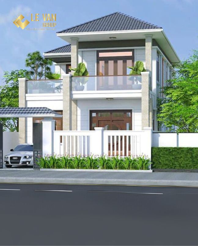 KINH NGHIỆM XÂY BIỆT THỰ VỚI 1,5 TỶ KIẾN TRÚC MÁI THÁI HIỆN ĐẠI VÀ SANG TRỌNG
