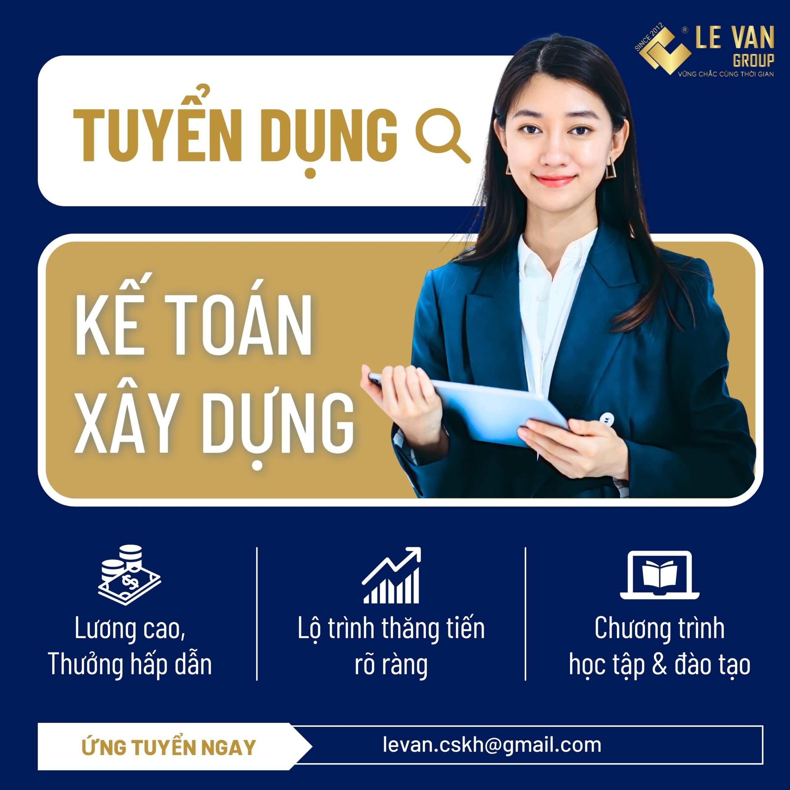 Tuyển dụng Kế toán Xây dựng