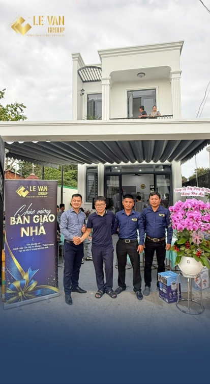 BÀN GIAO NHÀ PHỐ HIỆN ĐẠI CHO ANH TUẤN TẠI BÌNH DƯƠNG