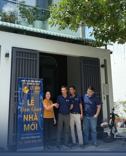 BÀN GIAO NHÀ PHỐ HIỆN ĐẠI CHO CHỊ HẢI TẠI BÌNH CHÁNH