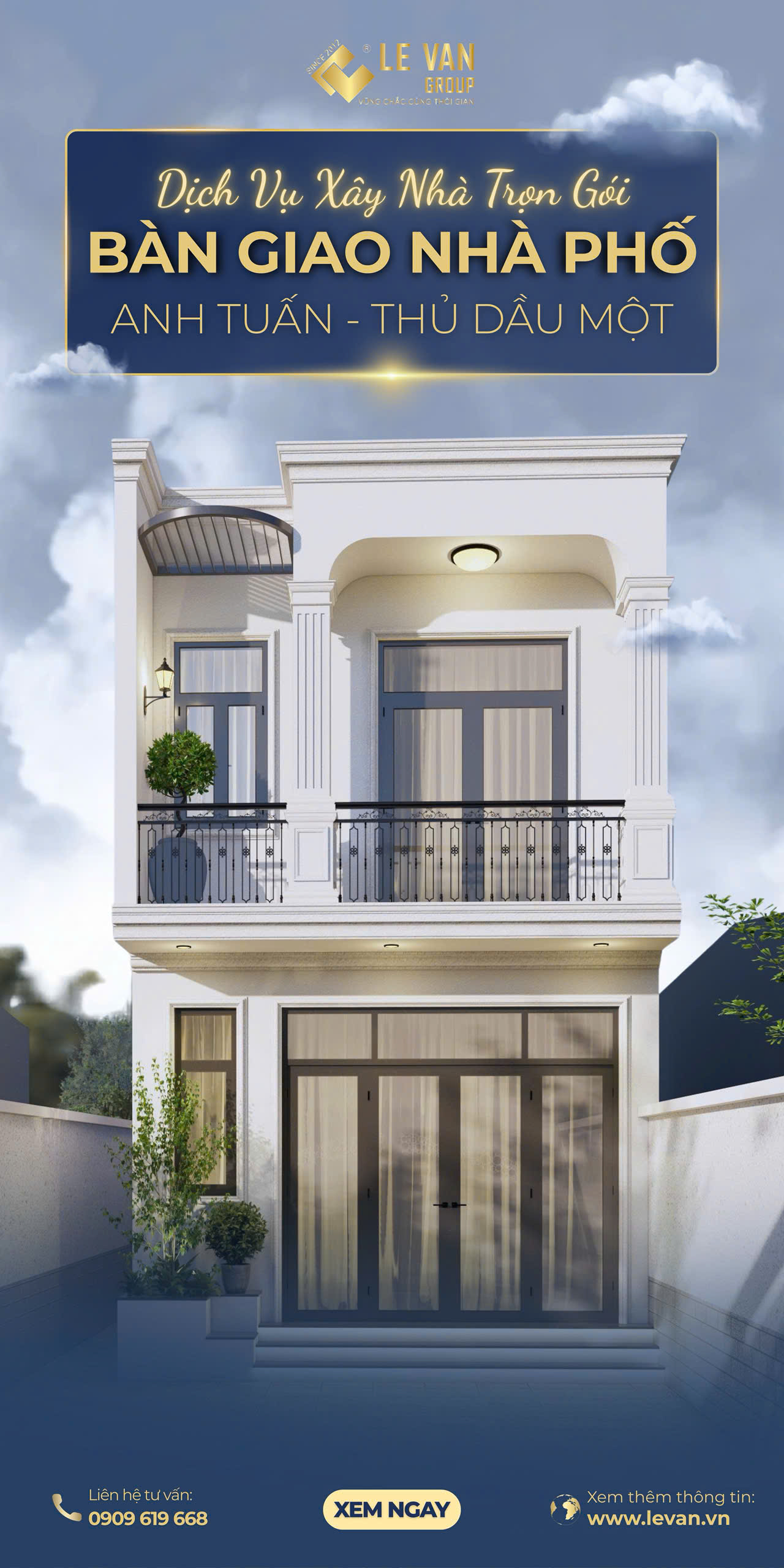BÀN GIAO NHÀ PHỐ HIỆN ĐẠI CHO ANH VIỆT TẠI HÓC MÔN