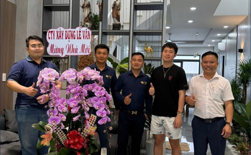 CẢM NHẬN CỦA ANH MINH HIỀN VỀ XÂY DỰNG LÊ VĂN GROUP