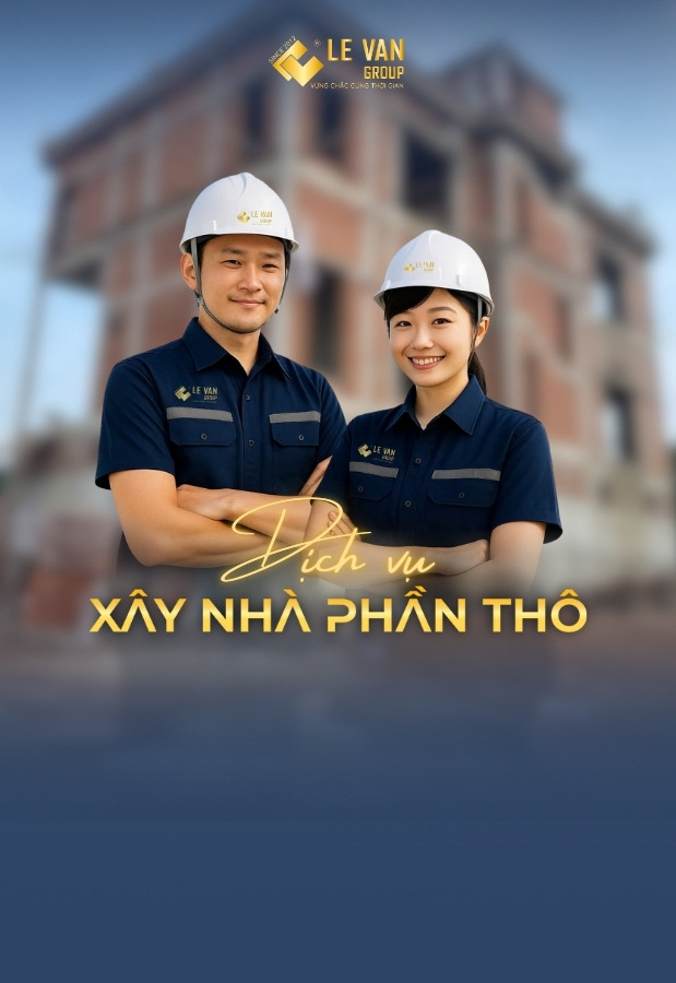 Xây Dựng Lê Văn Group – Đơn vị thi công phần thô uy tín tại TP. HCM và các tỉnh lân cận