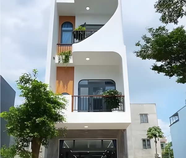 MẪU NHÀ 3,5 TẦNG VỚI DIỆN TÍCH 4X15M