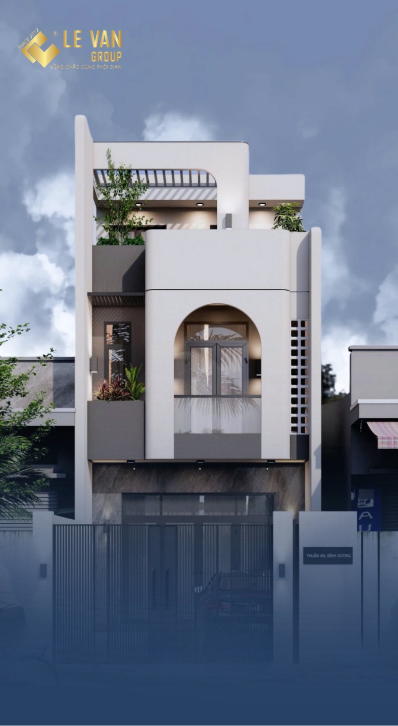 TIẾN ĐỘ DỰ ÁN XÂY NHÀ TRỌN GÓI ANH OANH TẠI BÌNH DƯƠNG