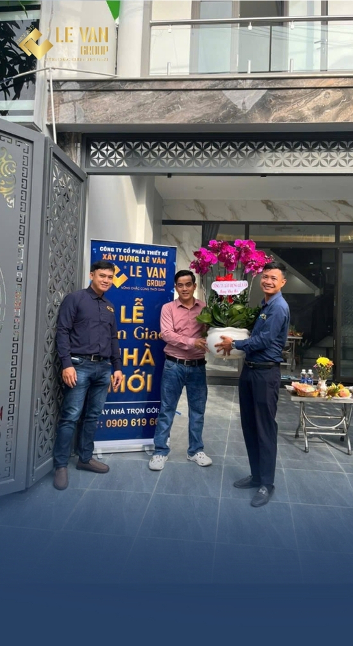 BÀN GIAO NHÀ PHỐ HIỆN ĐẠI CHO ANH NAM TẠI HÓC MÔN – TP. HCM