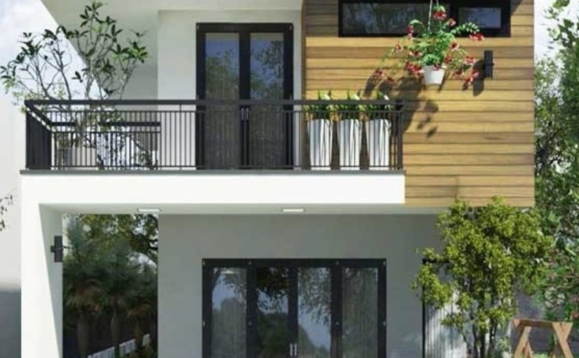 Mẫu Nhà Phố 2 Tầng 5x20m 4 Phòng Ngủ Hiện Đại – Vẻ Đẹp Tinh Tế & Tiện Nghi