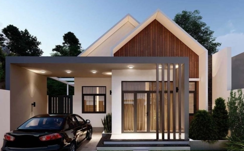 Mẫu Nhà Cấp 4 Mái Thái Mặt Tiền 8m Hiện Đại: Nét Tinh Tế Trong Không Gian Sống Tiện Nghi