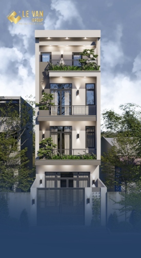 DỰ ÁN XÂY NHÀ TRỌN GÓI – CHÚ MINH – P. THÔNG TÂY HỘI, TP. HCM