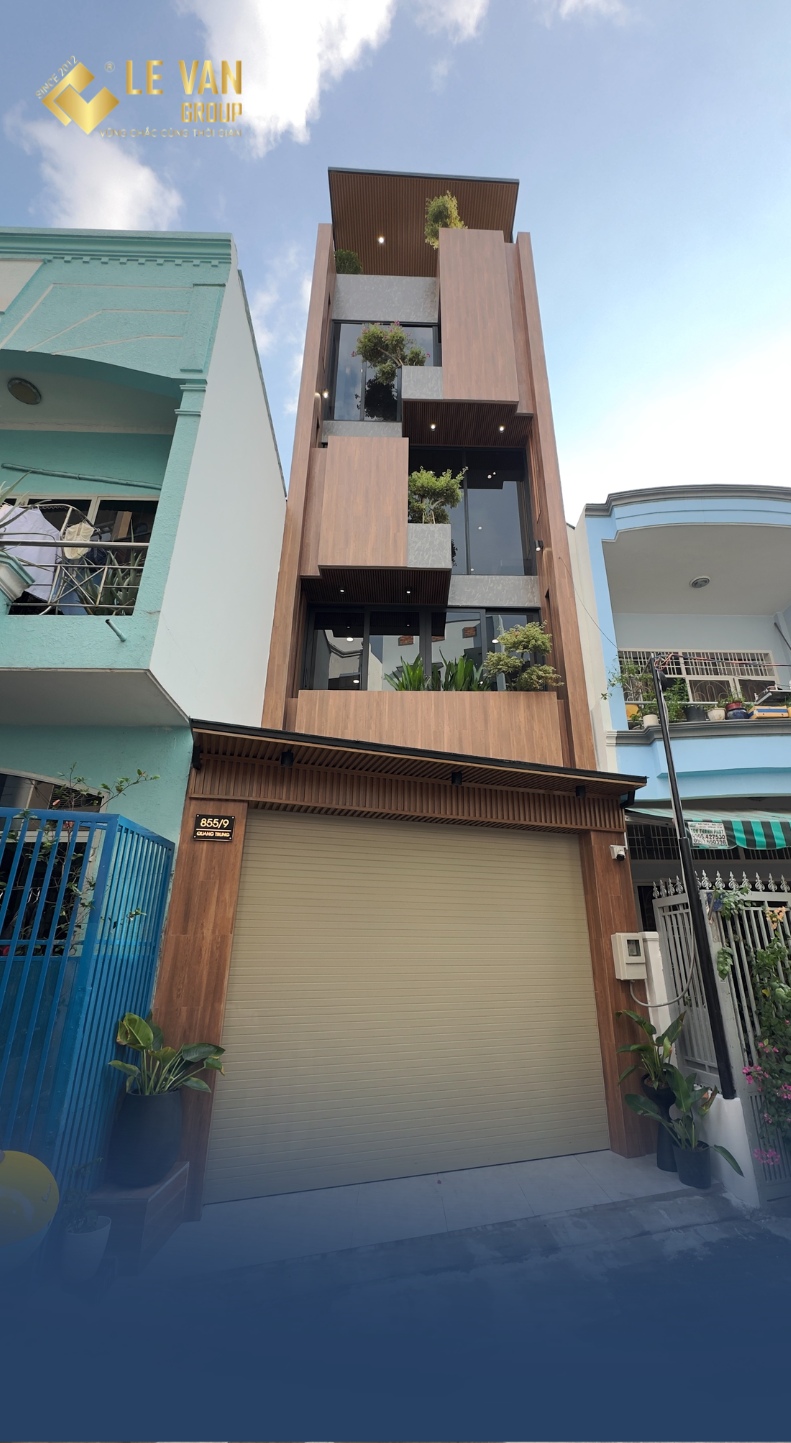 DỰ ÁN XÂY NHÀ TRỌN GÓI – CHỊ LY TẠI – AN HỘI TÂY TP. HCM